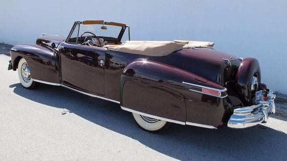 Used 1948 Lincoln Continental -CABRIOLET- AWARD WINNING- RARE CONVERTIBLE CLASSIC- FLORIDA CAR- | Mundelein, IL