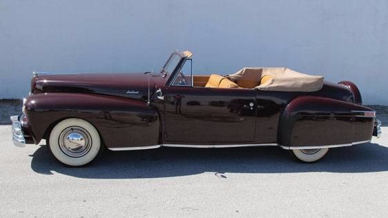 Used 1948 Lincoln Continental -CABRIOLET- AWARD WINNING- RARE CONVERTIBLE CLASSIC- FLORIDA CAR- | Mundelein, IL