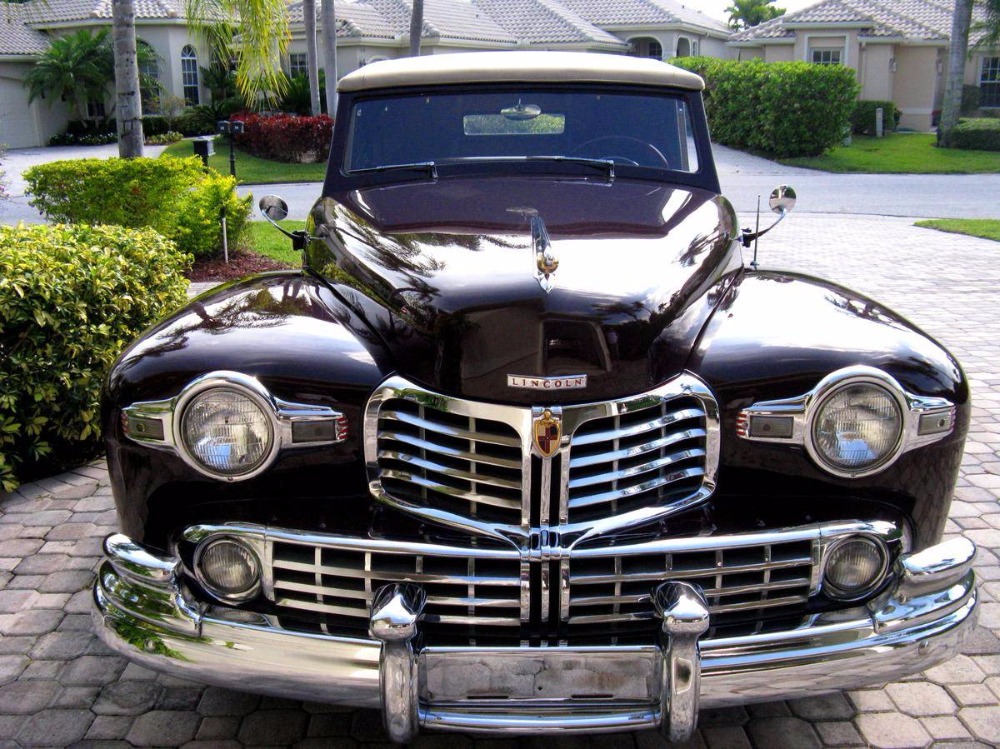 Used 1948 Lincoln Continental -CABRIOLET- AWARD WINNING- RARE CONVERTIBLE CLASSIC- FLORIDA CAR- | Mundelein, IL