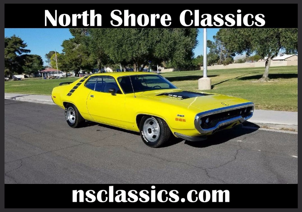 Used 1971 Plymouth Road Runner -OLDER CLASSIC RESTORATION- 383 BORED 30 OVER-SWEET MOPAR- | Mundelein, IL