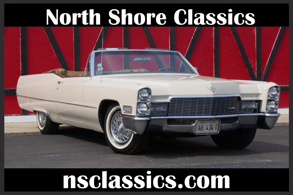 Used 1968 Cadillac DeVille -NEW PRICE-2 OWNER 17K ORIGINAL MILES- CLASSIC CONVERTIBLE CADDY-SEE VIDEO | Mundelein, IL