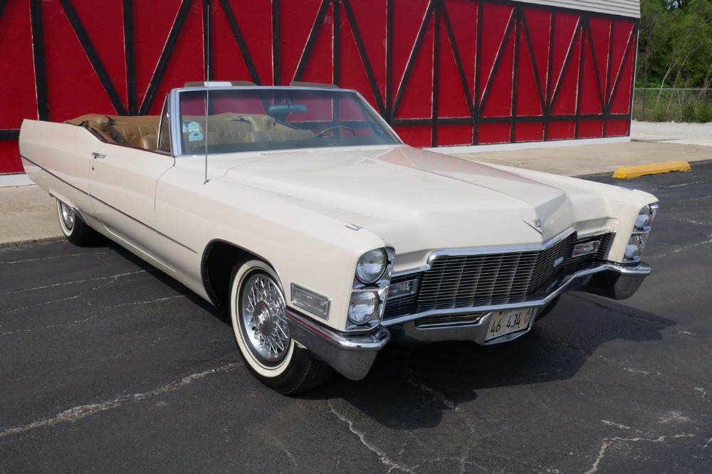 Used 1968 Cadillac DeVille -NEW PRICE-2 OWNER 17K ORIGINAL MILES- CLASSIC CONVERTIBLE CADDY-SEE VIDEO | Mundelein, IL
