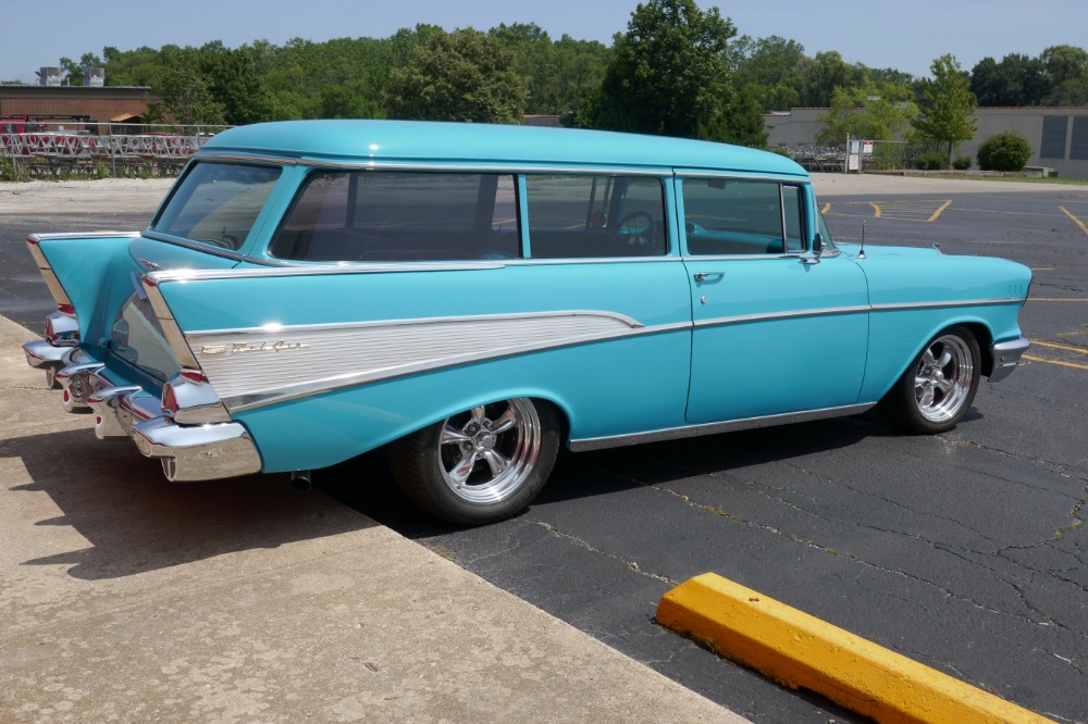 1957 Chevrolet Bel Air 210 Wagon Resto Mod W Bel Air Trim