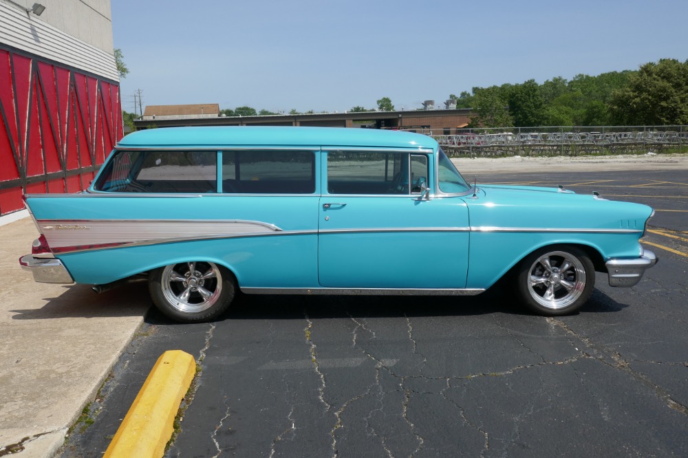 Used 1957 Chevrolet Bel Air 210 WAGON -RESTO MOD W/ BEL AIR TRIM & NOMAD INTERIOR-SEE VIDEO | Mundelein, IL
