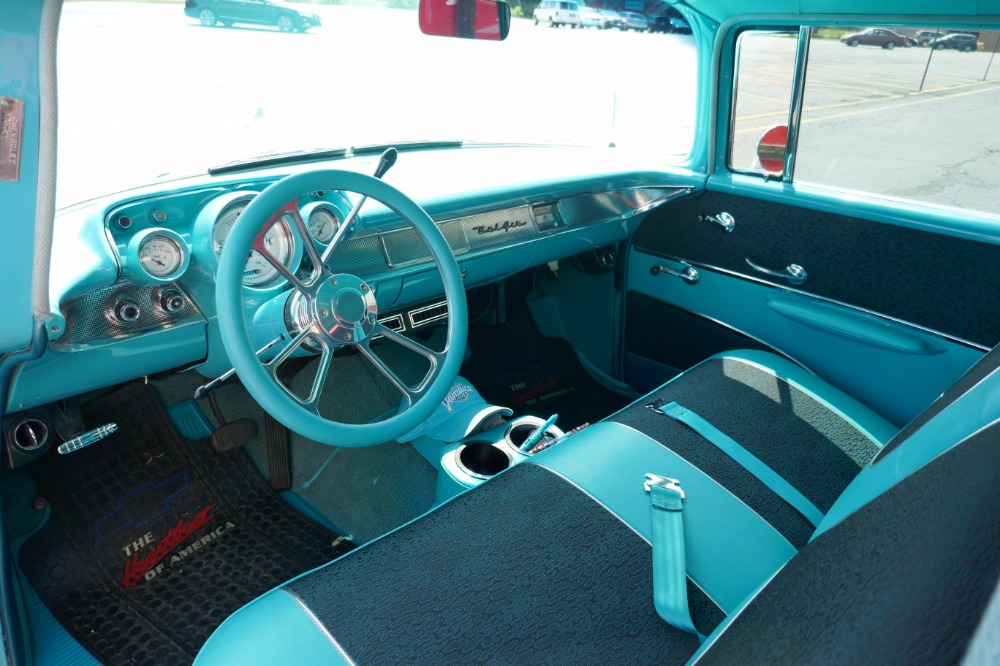 Used 1957 Chevrolet Bel Air 210 WAGON -RESTO MOD W/ BEL AIR TRIM & NOMAD INTERIOR-SEE VIDEO | Mundelein, IL