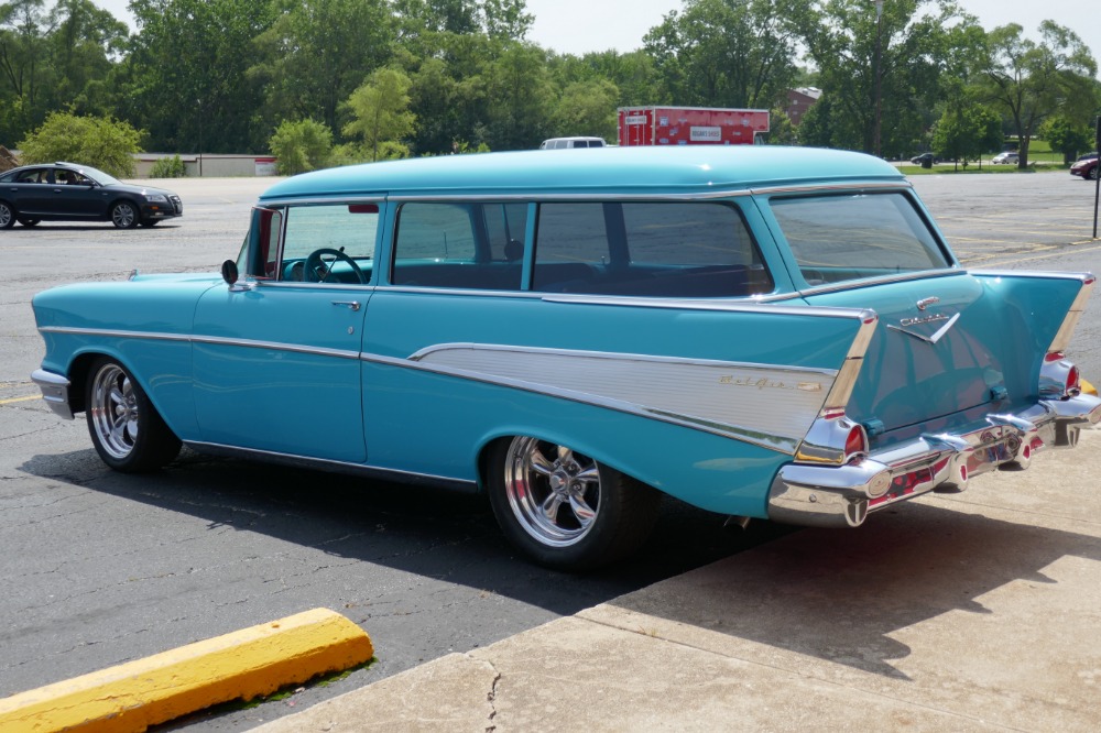Used 1957 Chevrolet Bel Air 210 WAGON -RESTO MOD W/ BEL AIR TRIM & NOMAD INTERIOR-SEE VIDEO | Mundelein, IL