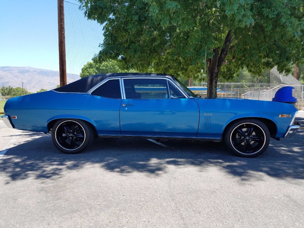 Used 1969 Chevrolet Nova -FUEL INJECTED-PRO TOURING-AC UNIT-NEWER LEMANS BLUE PAINT-CALIFORNIA CAR- | Mundelein, IL