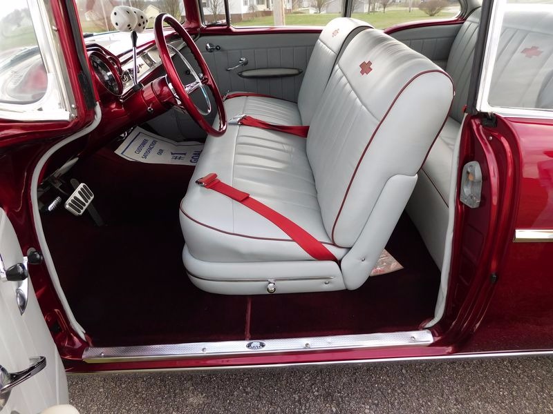 Used 1957 Chevrolet Bel Air/150/210 -BEAUTIFUL WINE BERRY 2-DOOR HARDTOP CLASSIC- | Mundelein, IL