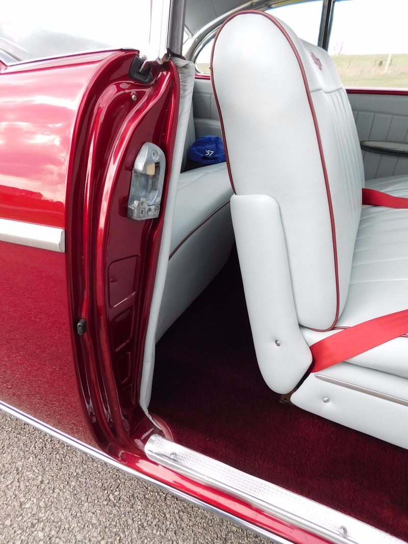 Used 1957 Chevrolet Bel Air/150/210 -BEAUTIFUL WINE BERRY 2-DOOR HARDTOP CLASSIC- | Mundelein, IL