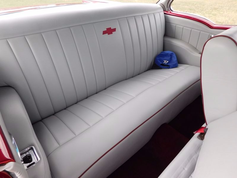 Used 1957 Chevrolet Bel Air/150/210 -BEAUTIFUL WINE BERRY 2-DOOR HARDTOP CLASSIC- | Mundelein, IL