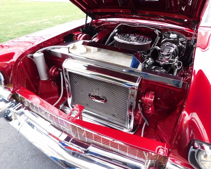 Used 1957 Chevrolet Bel Air/150/210 -BEAUTIFUL WINE BERRY 2-DOOR HARDTOP CLASSIC- | Mundelein, IL