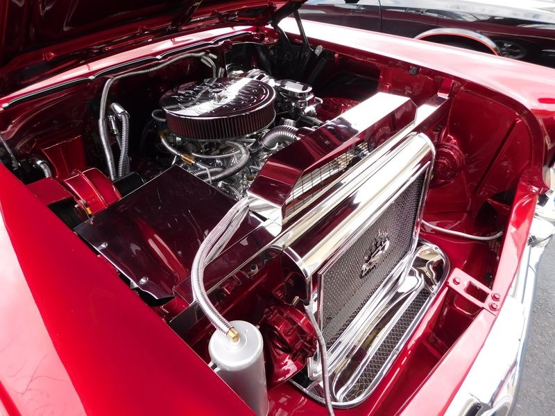 Used 1957 Chevrolet Bel Air/150/210 -BEAUTIFUL WINE BERRY 2-DOOR HARDTOP CLASSIC- | Mundelein, IL