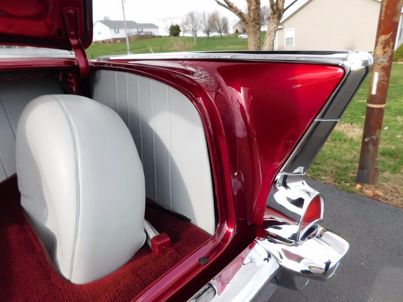 Used 1957 Chevrolet Bel Air/150/210 -BEAUTIFUL WINE BERRY 2-DOOR HARDTOP CLASSIC- | Mundelein, IL