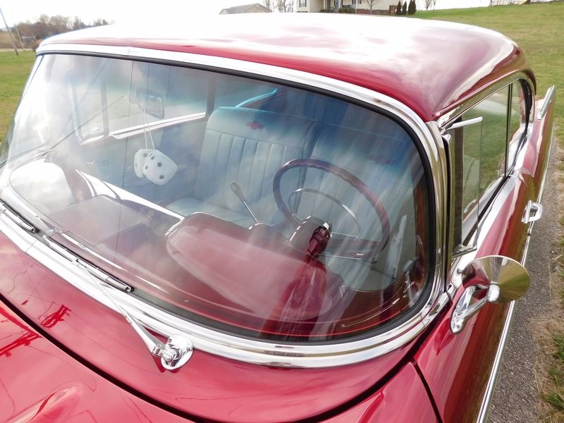 Used 1957 Chevrolet Bel Air/150/210 -BEAUTIFUL WINE BERRY 2-DOOR HARDTOP CLASSIC- | Mundelein, IL