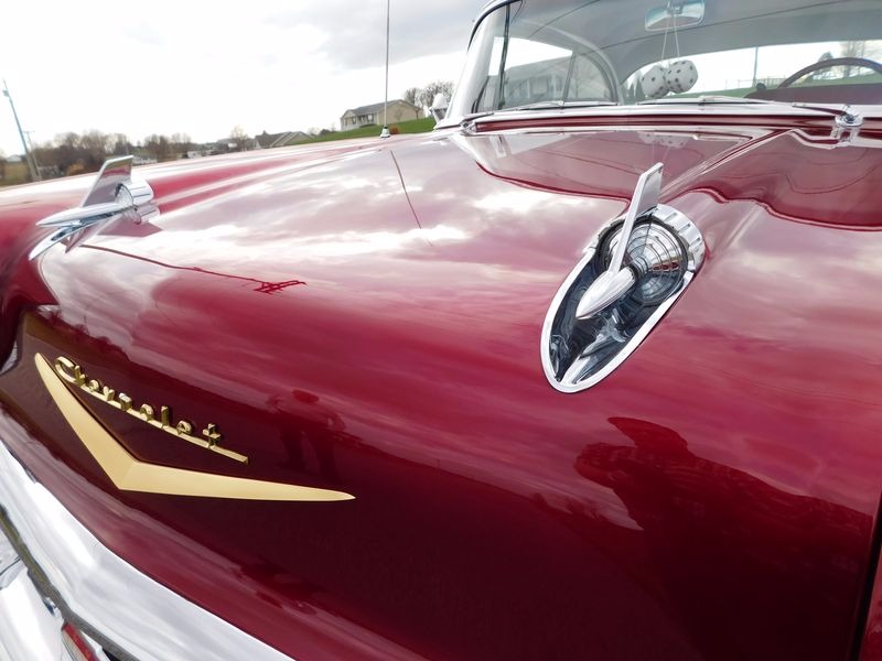 Used 1957 Chevrolet Bel Air/150/210 -BEAUTIFUL WINE BERRY 2-DOOR HARDTOP CLASSIC- | Mundelein, IL