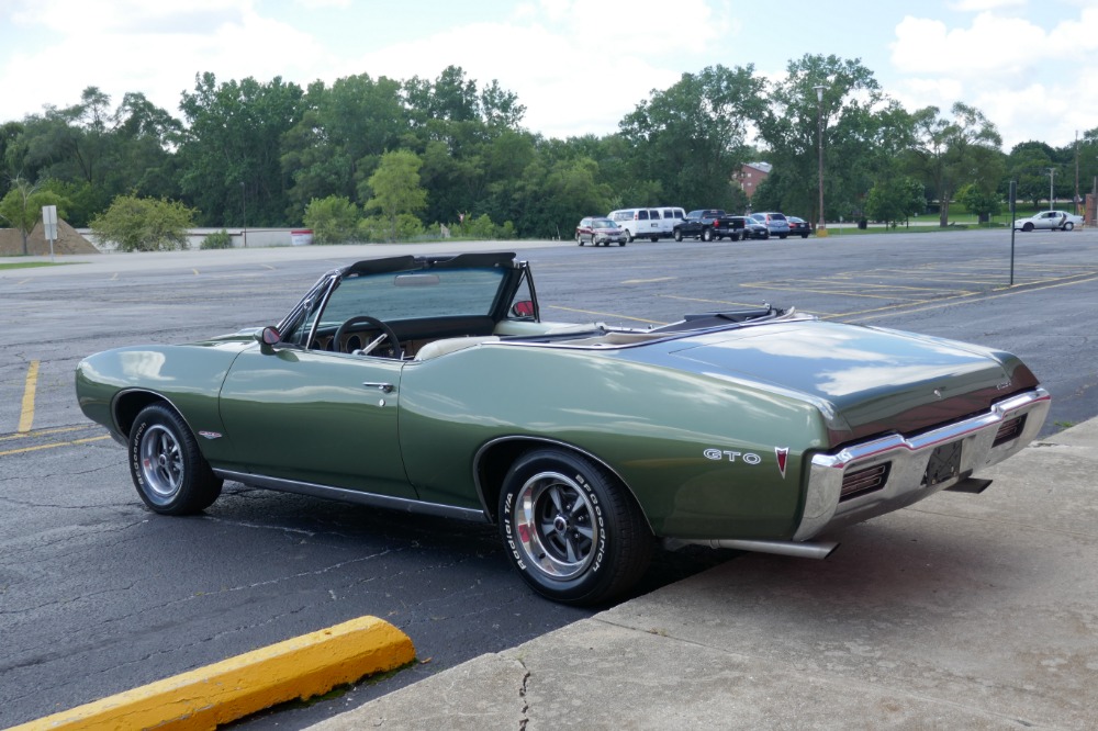 Used 1968 Pontiac GTO - CONVERTIBLE 242 - 400 V8 / 4SPEED MANUAL TRANS-SEE VIDEO | Mundelein, IL