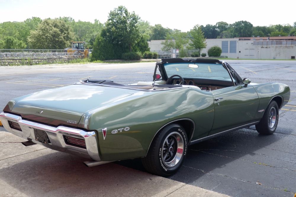 Used 1968 Pontiac GTO - CONVERTIBLE 242 - 400 V8 / 4SPEED MANUAL TRANS-SEE VIDEO | Mundelein, IL