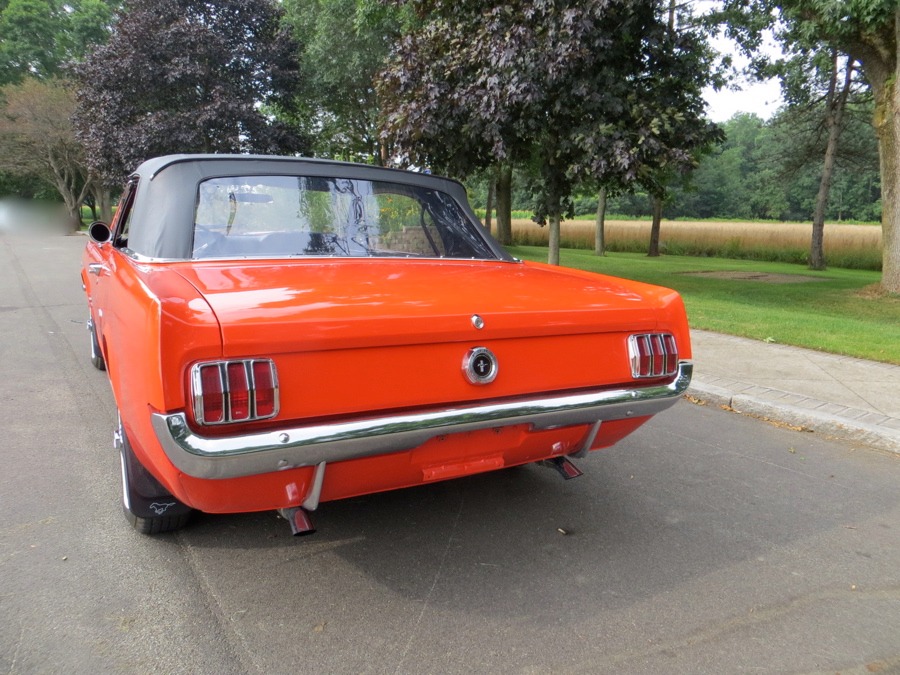 Used 1965 Ford Mustang -POPPY RED CONVERTIBLE PONY- NUMBERS MATCHING- | Mundelein, IL
