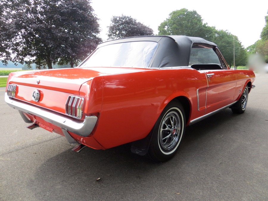 Used 1965 Ford Mustang -POPPY RED CONVERTIBLE PONY- NUMBERS MATCHING- | Mundelein, IL
