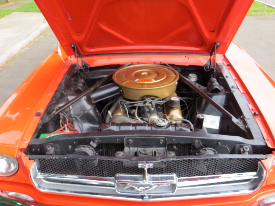 Used 1965 Ford Mustang -POPPY RED CONVERTIBLE PONY- NUMBERS MATCHING- | Mundelein, IL
