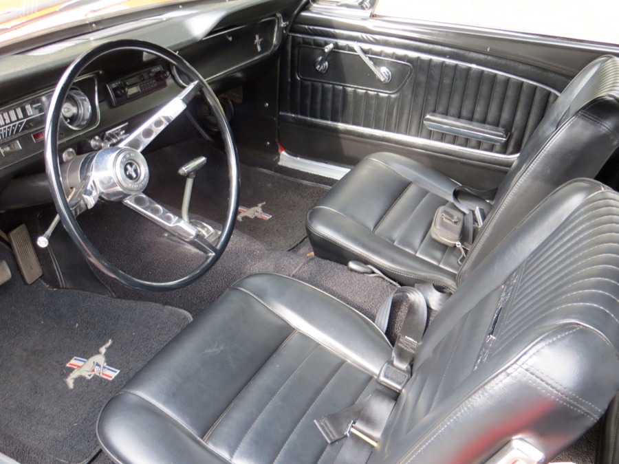 Used 1965 Ford Mustang -POPPY RED CONVERTIBLE PONY- NUMBERS MATCHING- | Mundelein, IL