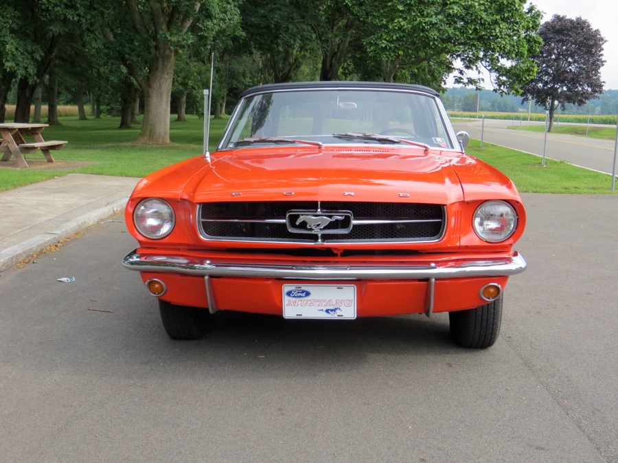 Used 1965 Ford Mustang -POPPY RED CONVERTIBLE PONY- NUMBERS MATCHING- | Mundelein, IL