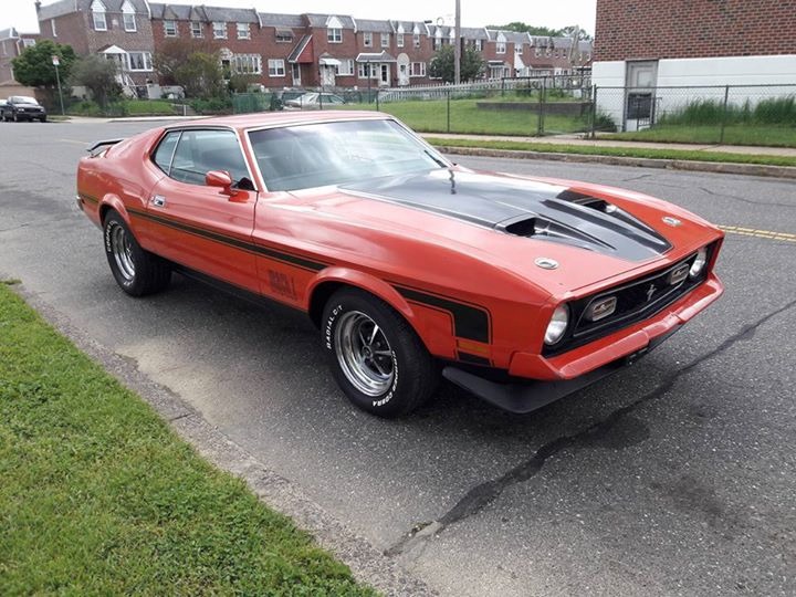 1972 Ford Mustang - MACH 1- 351 CLEVELAND ROLLER MOTOR- Stock # 72PACVO ...