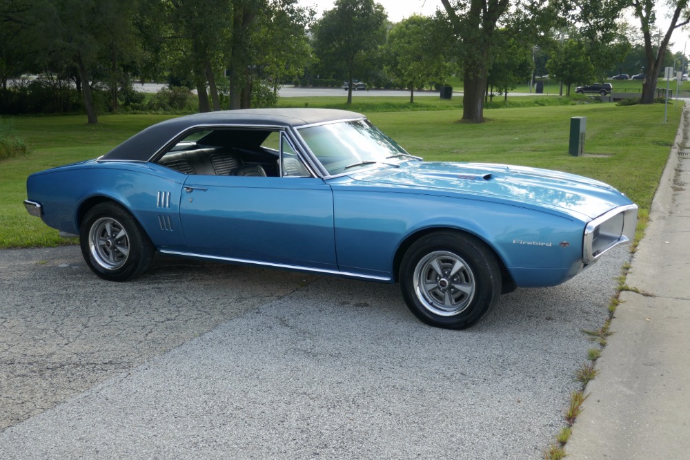 Used 1967 Pontiac Firebird -REAL F-1 CODE-V8 ENGINE WITH 4 SPEED TRANS-TYROL BLUE-SEE VIDEO | Mundelein, IL