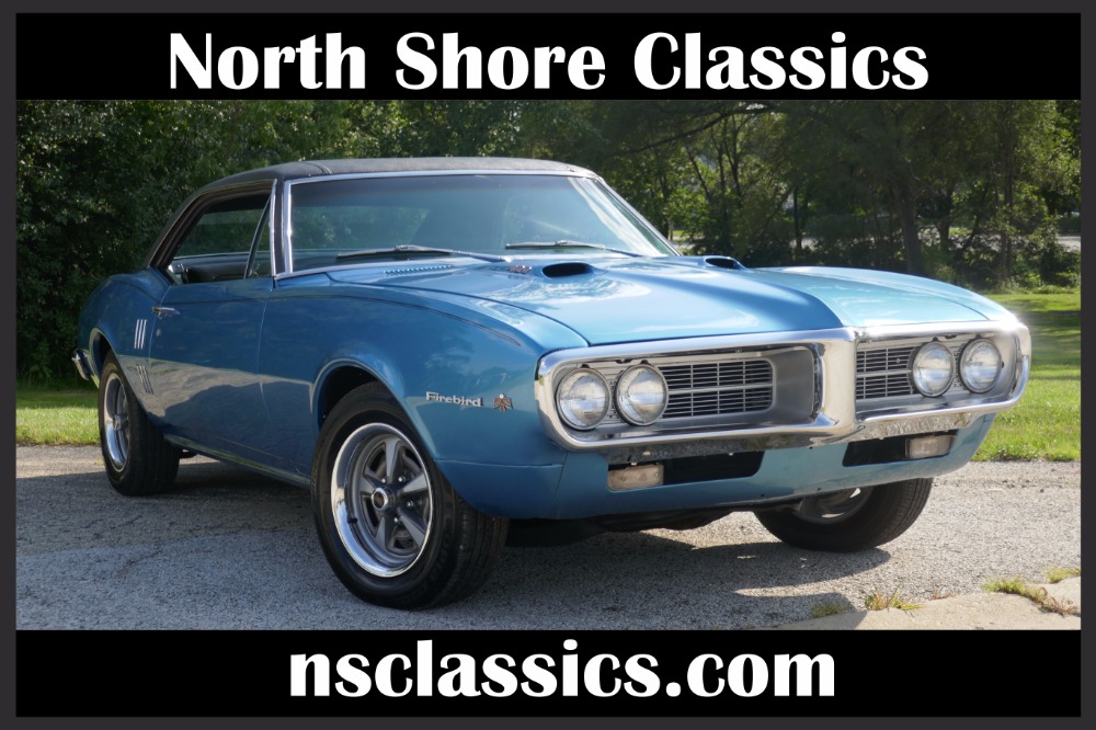 Used 1967 Pontiac Firebird -REAL F-1 CODE-V8 ENGINE WITH 4 SPEED TRANS-TYROL BLUE-SEE VIDEO | Mundelein, IL