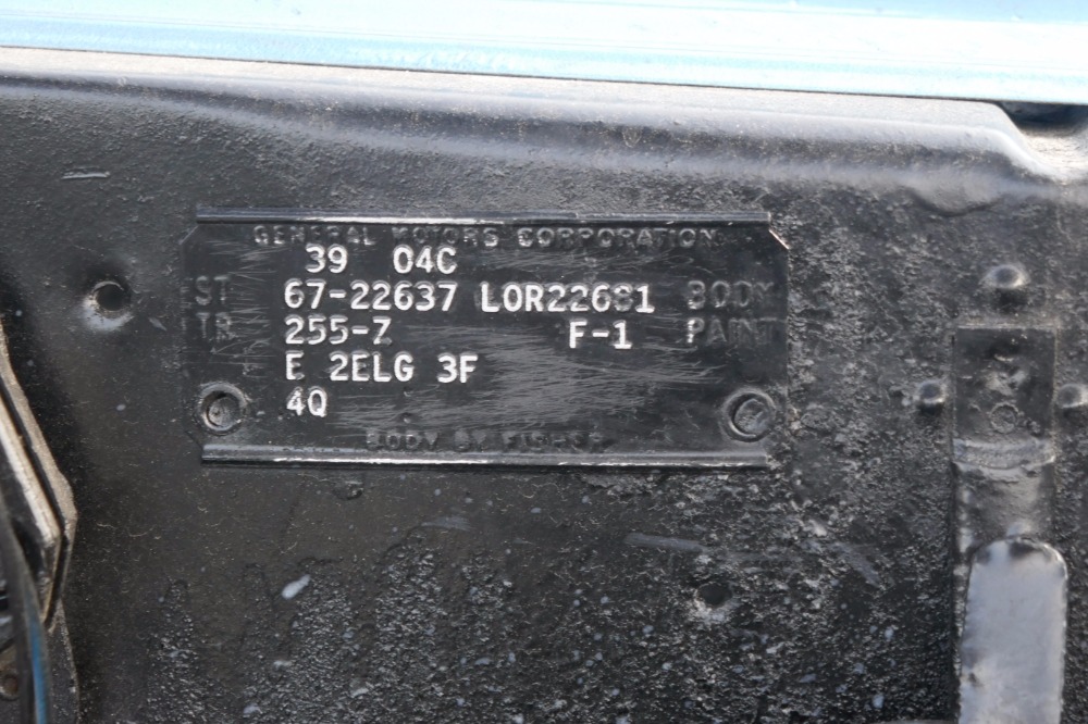 Used 1967 Pontiac Firebird -REAL F-1 CODE-V8 ENGINE WITH 4 SPEED TRANS-TYROL BLUE-SEE VIDEO | Mundelein, IL