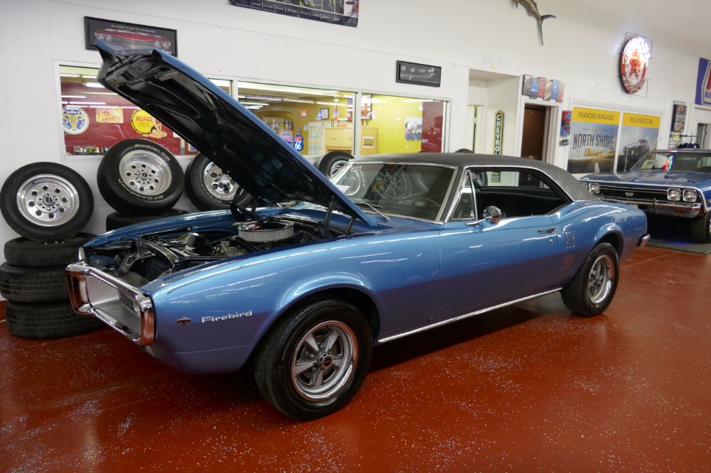 Used 1967 Pontiac Firebird -REAL F-1 CODE-V8 ENGINE WITH 4 SPEED TRANS-TYROL BLUE-SEE VIDEO | Mundelein, IL