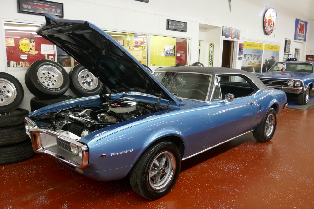 Used 1967 Pontiac Firebird -REAL F-1 CODE-V8 ENGINE WITH 4 SPEED TRANS-TYROL BLUE-SEE VIDEO | Mundelein, IL
