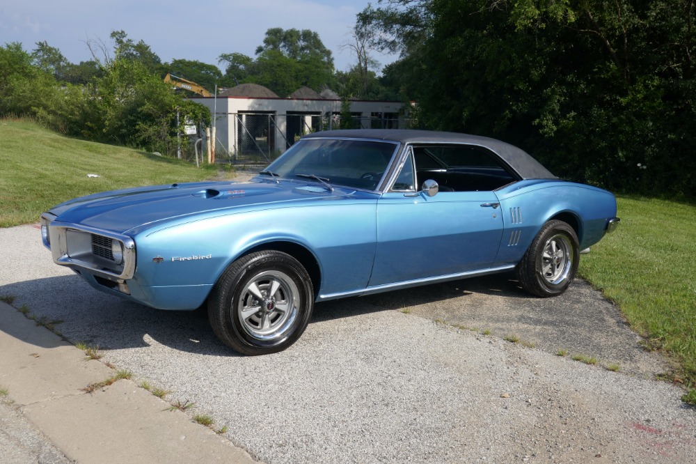 Used 1967 Pontiac Firebird -REAL F-1 CODE-V8 ENGINE WITH 4 SPEED TRANS-TYROL BLUE-SEE VIDEO | Mundelein, IL
