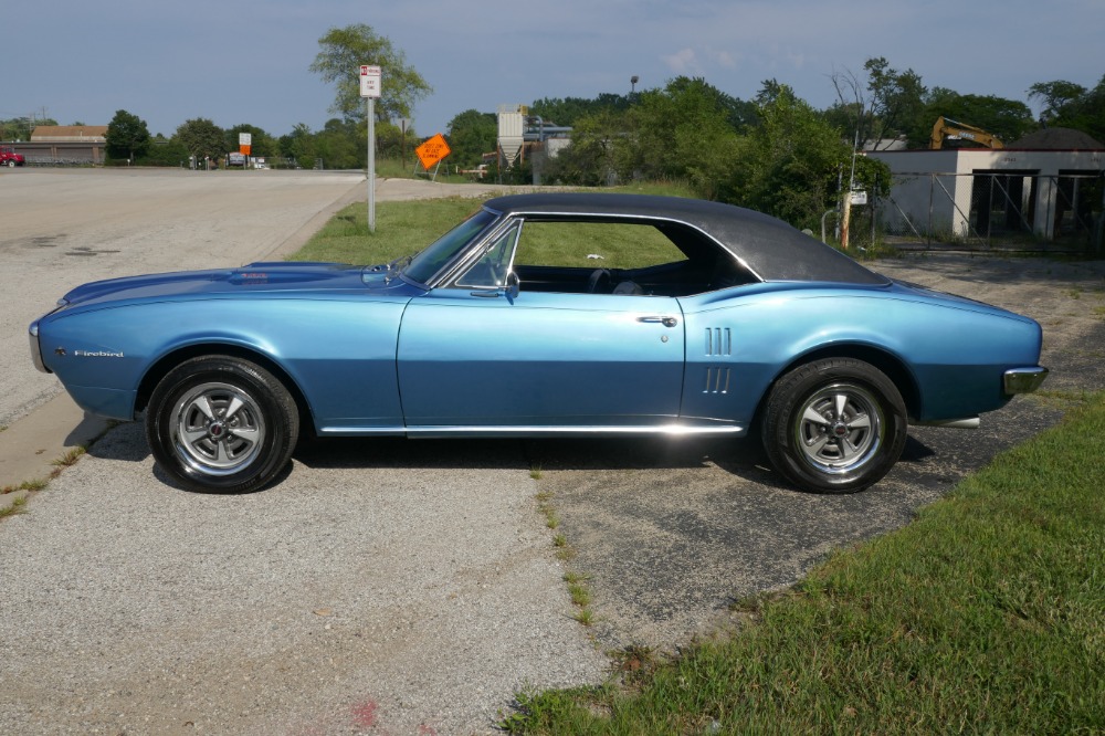 Used 1967 Pontiac Firebird -REAL F-1 CODE-V8 ENGINE WITH 4 SPEED TRANS-TYROL BLUE-SEE VIDEO | Mundelein, IL