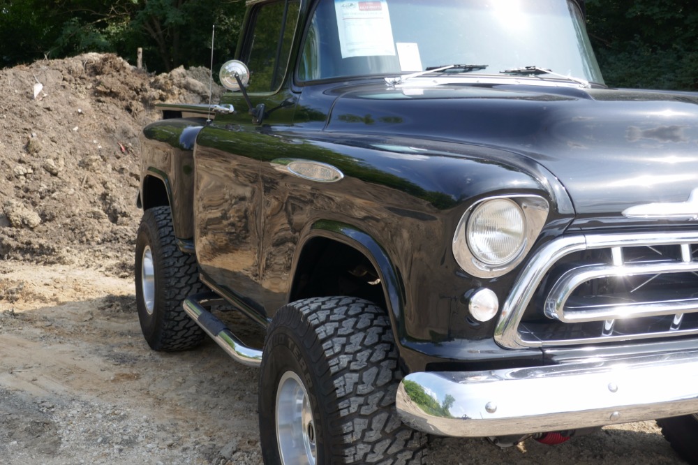 Used 1957 Chevrolet 3100 -FRAME OFF RESTORED-CUSTOM 4X4 STEPSIDE- SEE VIDEO | Mundelein, IL