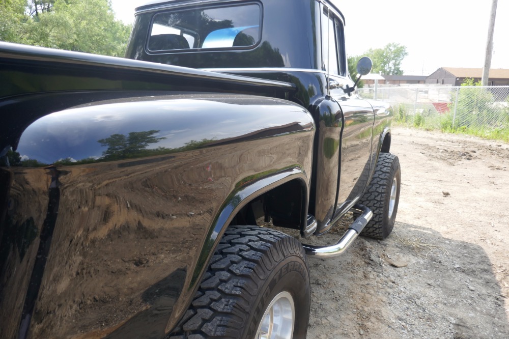 Used 1957 Chevrolet 3100 -FRAME OFF RESTORED-CUSTOM 4X4 STEPSIDE- SEE VIDEO | Mundelein, IL