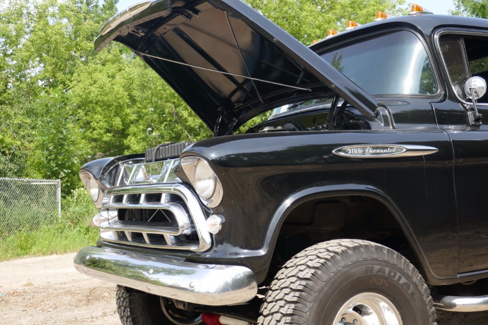 Used 1957 Chevrolet 3100 -FRAME OFF RESTORED-CUSTOM 4X4 STEPSIDE- SEE VIDEO | Mundelein, IL