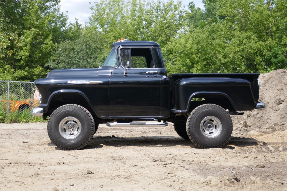 Used 1957 Chevrolet 3100 -FRAME OFF RESTORED-CUSTOM 4X4 STEPSIDE- SEE VIDEO | Mundelein, IL