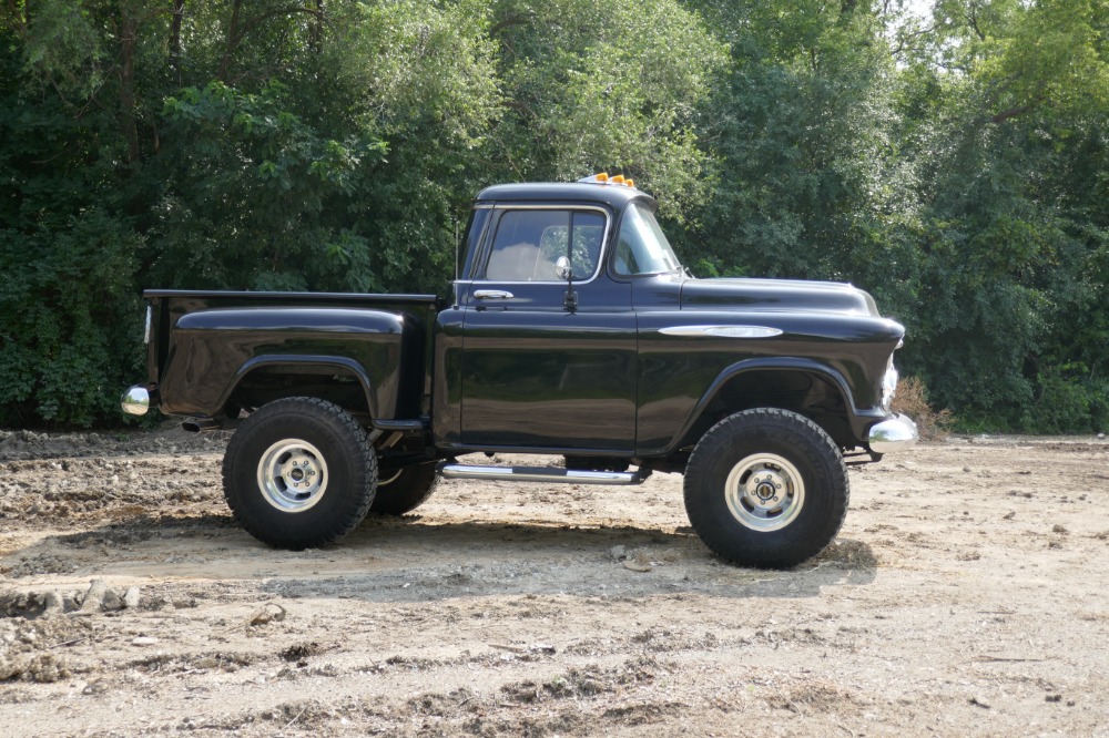 Used 1957 Chevrolet 3100 -FRAME OFF RESTORED-CUSTOM 4X4 STEPSIDE- SEE VIDEO | Mundelein, IL