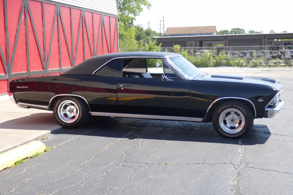 Used 1966 Chevrolet Chevelle -TRIPLE BLACK 327/ AUTOMATIC V8- REDUCED PRICE-  SEE VIDEO | Mundelein, IL