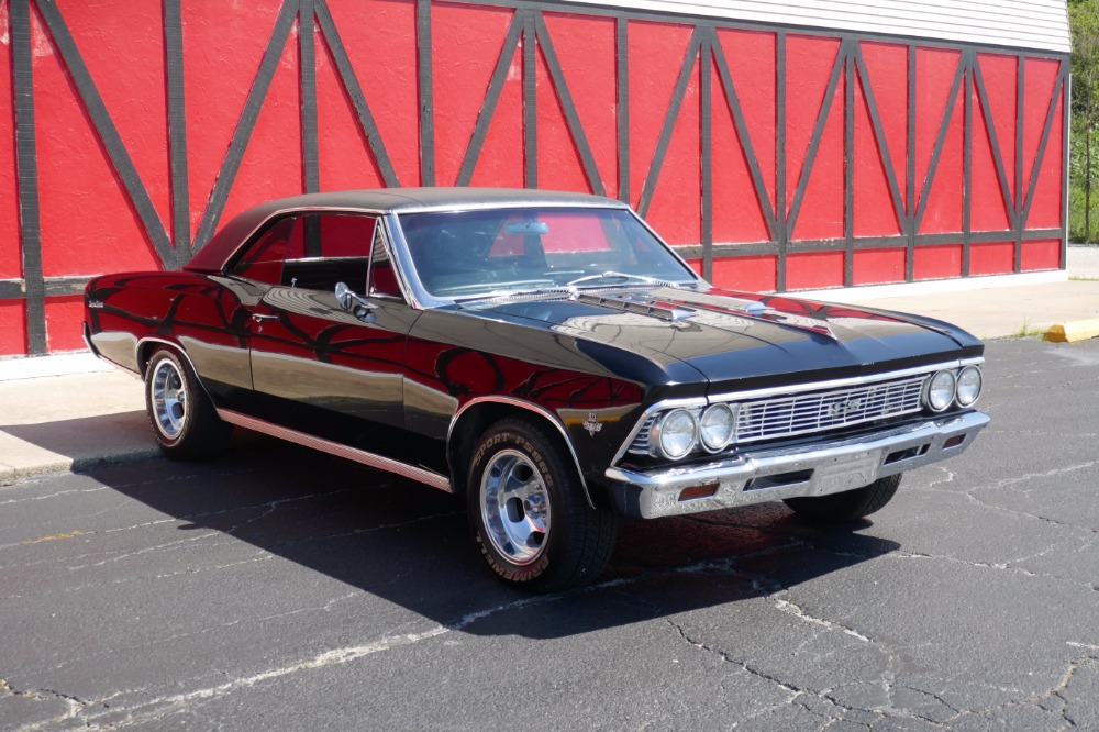 Used 1966 Chevrolet Chevelle -TRIPLE BLACK 327/ AUTOMATIC V8- REDUCED PRICE-  SEE VIDEO | Mundelein, IL