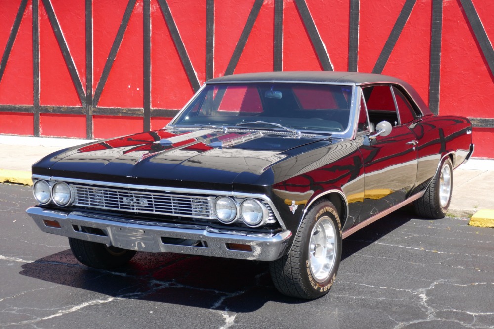 Used 1966 Chevrolet Chevelle -TRIPLE BLACK 327/ AUTOMATIC V8- REDUCED PRICE-  SEE VIDEO | Mundelein, IL