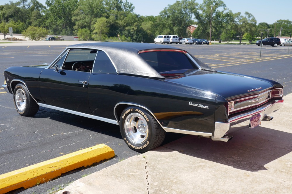 Used 1966 Chevrolet Chevelle -TRIPLE BLACK 327/ AUTOMATIC V8- REDUCED PRICE-  SEE VIDEO | Mundelein, IL