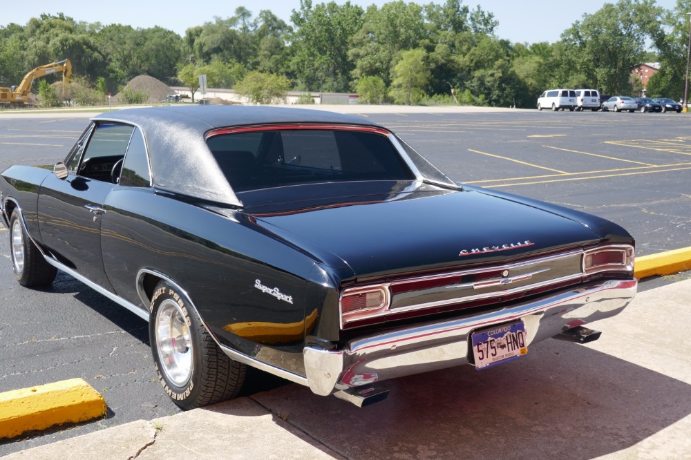 Used 1966 Chevrolet Chevelle -TRIPLE BLACK 327/ AUTOMATIC V8- REDUCED PRICE-  SEE VIDEO | Mundelein, IL