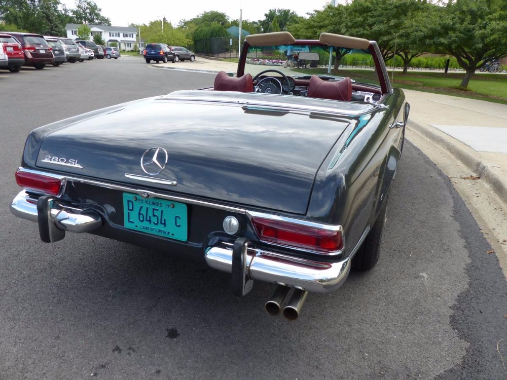 1969 Mercedes Benz 280SL - CONVERTIBLE WITH PAGODA HARD TOP AND SOFT TOP-USA SPECIFICATION MODEL ...