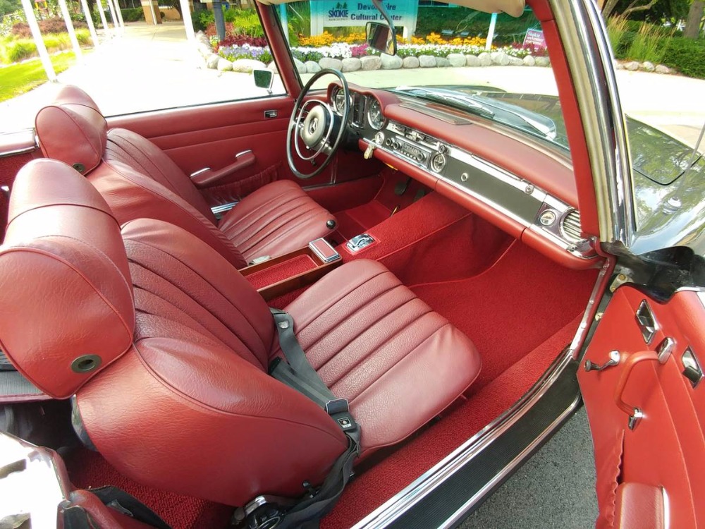 Used 1969 Mercedes Benz 280SL - CONVERTIBLE  WITH PAGODA HARD TOP AND SOFT TOP-USA SPECIFICATION MODEL | Mundelein, IL
