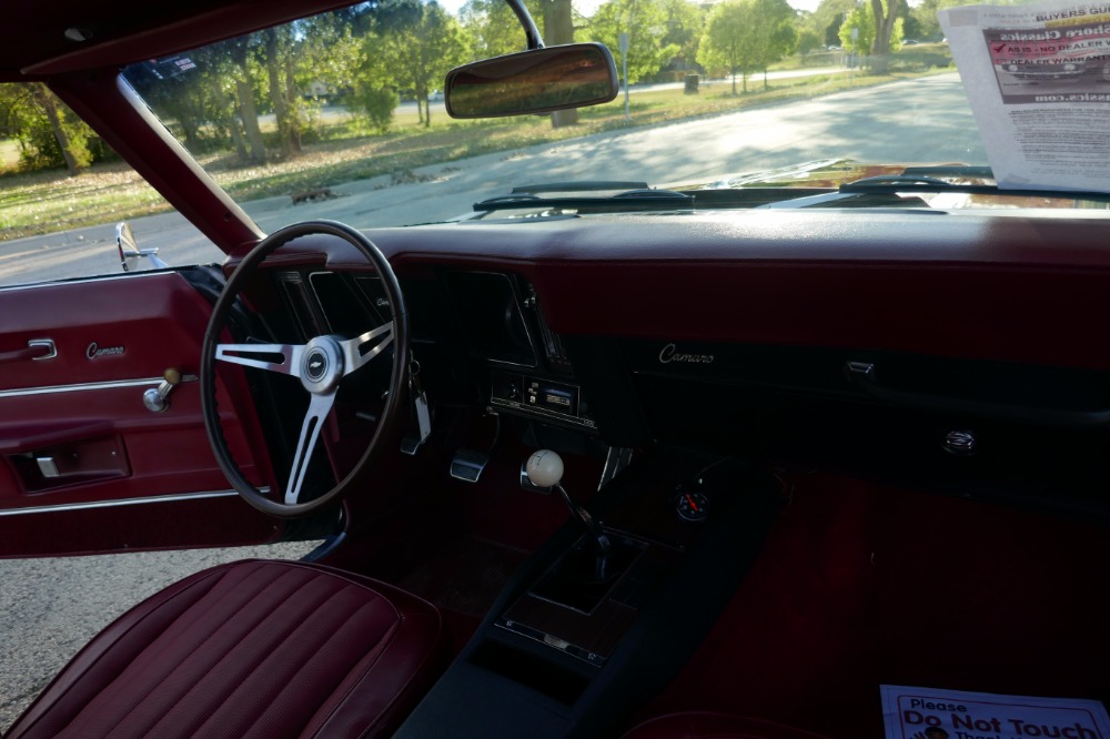 Used 1969 Chevrolet Camaro -Z/28 Tribute-NICE PAINT WITH 4 SPEED-PRO TOURING LOOK- SEE VIDEO | Mundelein, IL