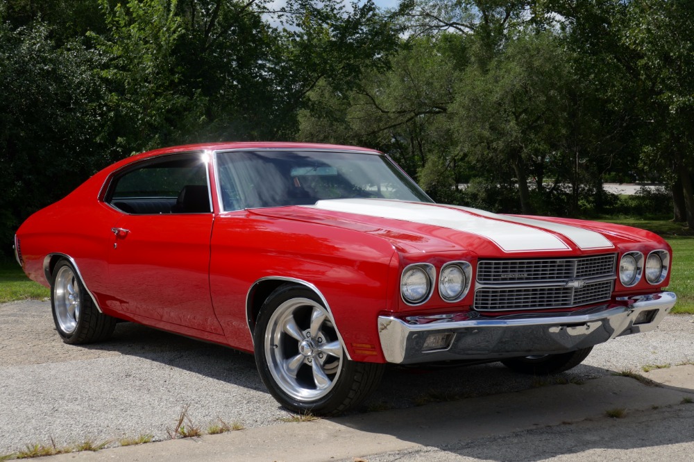 Used 1970 Chevrolet Chevelle -BIG BLOCK 454-NICE BRIGHT RED PAINT JOB-FROM THE WEST COAST-SEE VIDEO | Mundelein, IL