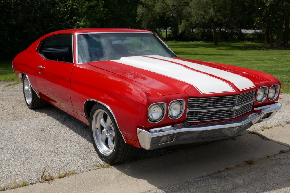 Used 1970 Chevrolet Chevelle -BIG BLOCK 454-NICE BRIGHT RED PAINT JOB-FROM THE WEST COAST-SEE VIDEO | Mundelein, IL