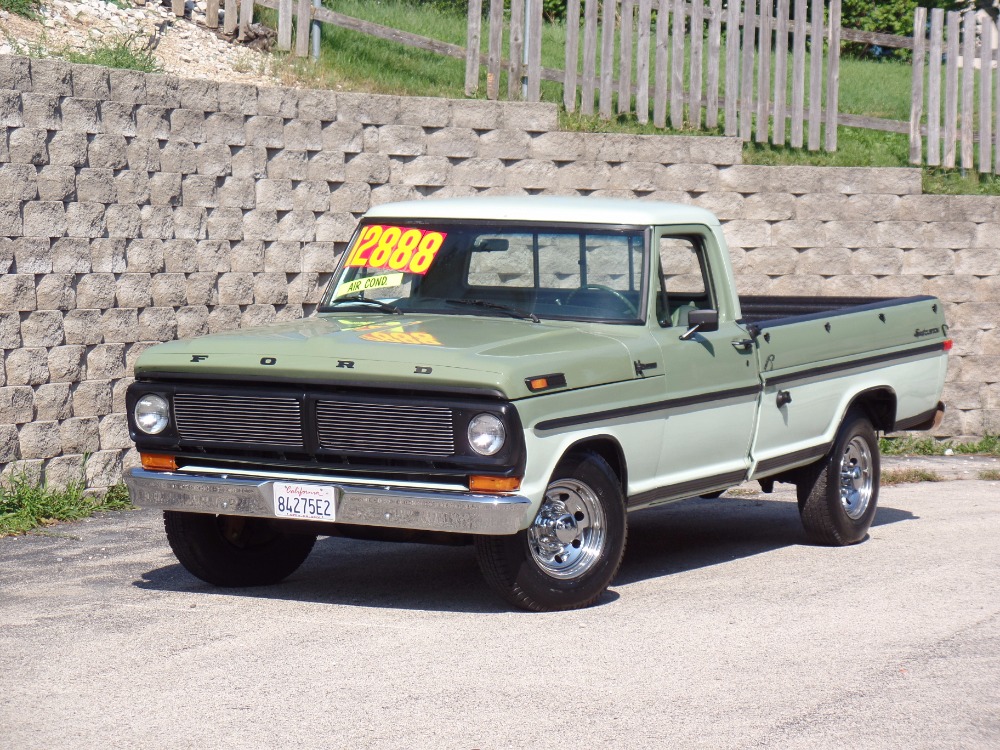 1971 ford f250 california sport custom classic hefty 390 v8